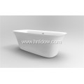 Flat Bottom Solid Surface Slipper Bath Tub